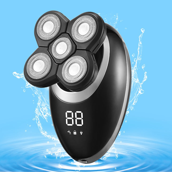 Electric Shaver with LCD Display