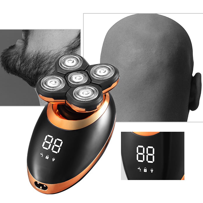 Electric Shaver with LCD Display